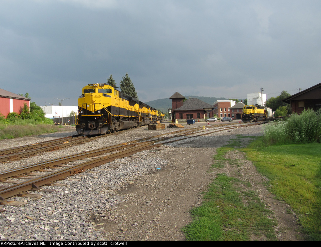 7 locomotives